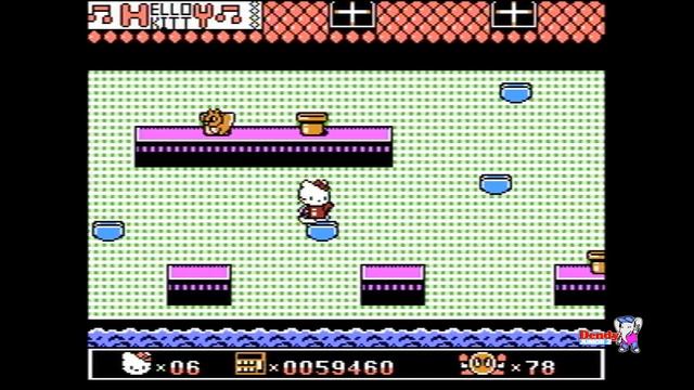 Hello Kitty no Hanabatake [ENG ] (NES) - Longplay смотреть онлайн