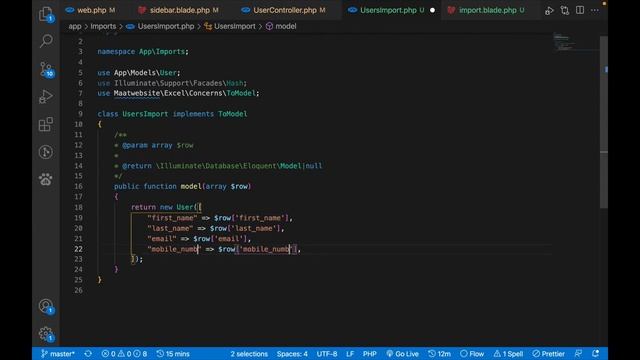 How to Import Excel CSV File in Laravel | Laravel 8 Excel Import | Laravel Excel Import to Database смотреть онлайн