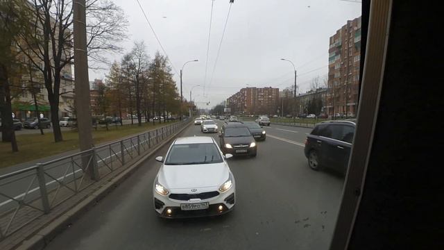 Автобус "2247 по 40" Петербурга 11-***: МАЗ-107.466 2247 по №40 (26.10.21) смотреть онлайн