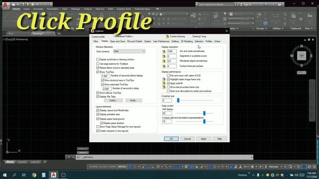 How to Reset AutoCAD Setting | Autocad Options смотреть онлайн