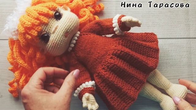 Кукла Школьница. Обзор и презентация МК. смотреть онлайн