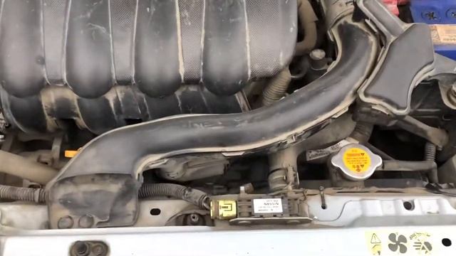 Где находится номер двигателя на автомобиле Nissan Note смотреть онлайн