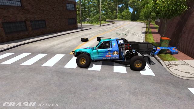 REALISTIC HIGH SPEED CRASHES #6 - BeamNG Drive | CRASHdriven