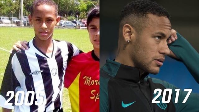 Neymar's Change from Childhood to Today смотреть онлайн