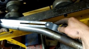 Гнем заготовки Рычажная вилка своими руками УРАЛ ДНЕПР Пресс-трубогиб РЫЧАЖКА #1