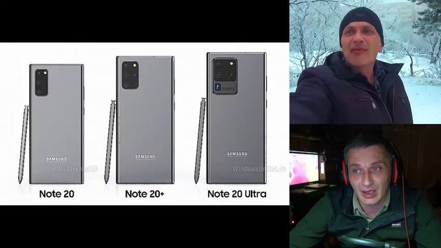 Вот так могут выглядеть Samsung Note20, Note20+ и Note20 Ultra смотреть онлайн
