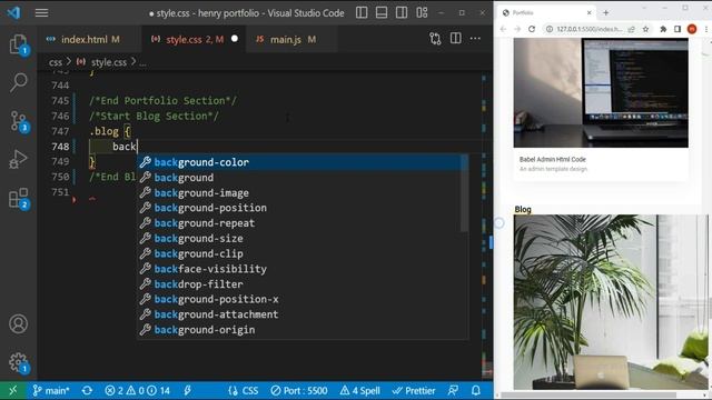 Build an Amazing Portfolio Website from Scratch: HTML, CSS & JavaScript - Portfolio Website Design смотреть онлайн
