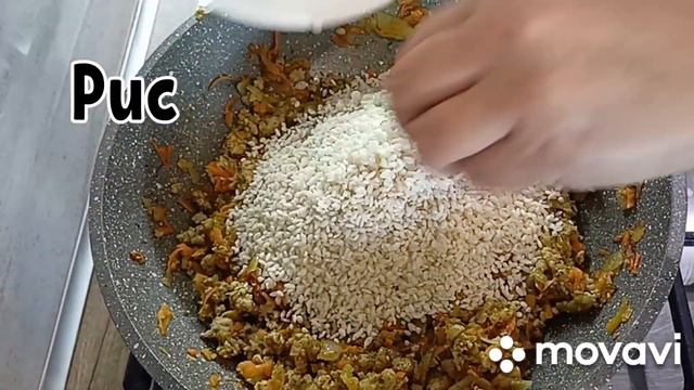 Готовим быстрый и аппетитный ужин Фарш с рисом на сковородке смотреть онлайн