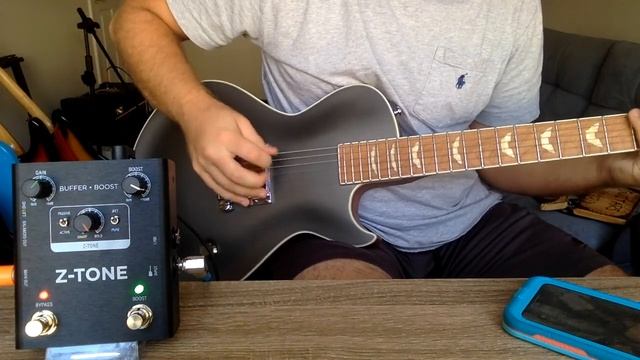 Z TONE Buffer Boost Demo - No Talking смотреть онлайн