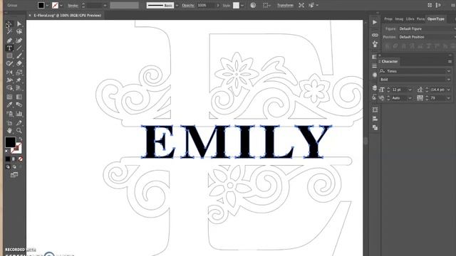 Illustrator Tutorial - Adding Text to SVG Files смотреть онлайн