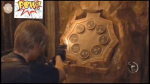Resident Evil 4 Remake- Stone Pedestal Puzzle.