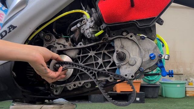 Honda Dio Zx35 อัพเกรดชุดข้าง TWH #diozx #hondadio #hondadiozx #twh