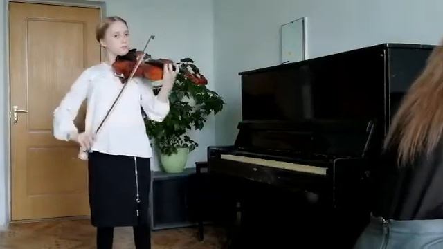 Ф. Фиорилло "Этюд №28", Ж. Массне "Размышление". смотреть онлайн