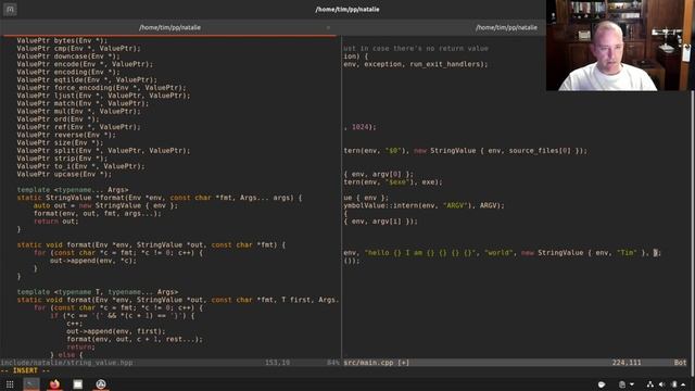 String Formatting with a Variadic Template | C++ | Compiler Hacking смотреть онлайн