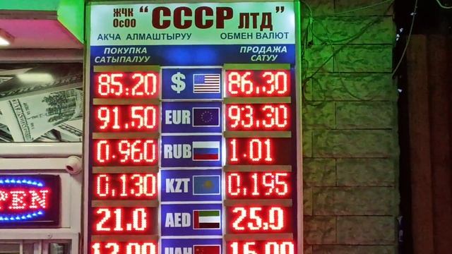 Курс валюта! Кечки Бишкектеги курстар! рубль доллар??? 22 апрель смотреть онлайн
