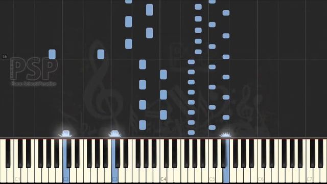 [ Piano Solo Tutorial ] Ian Livingstone - Dream Within Dreams (synthesia classical) смотреть онлайн