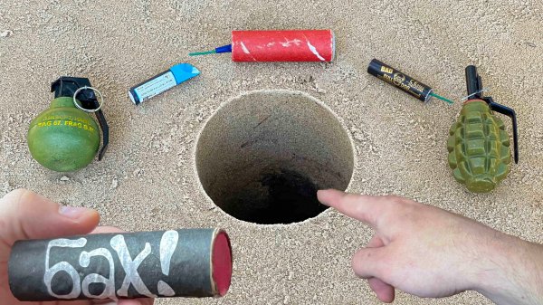 НОРА + МОЩНЫЕ ПЕТАРДЫ ? ТОП МОЩНЫХ ПЕТАРД ПОД ЗЕМЛЕЙ ? ЭКСПЕРИМЕНТ | ВЫДЕРЖИТ ЛИ ЗЕМЛЯ МОЩЬ ПЕТА