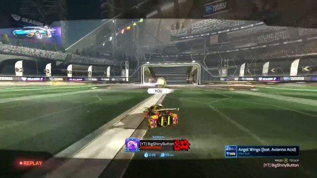 ALL *NEW* PAINTED HAND HEART EXOTIC GOAL EXPLOSION! (Rocket league Season 2 Update) смотреть онлайн