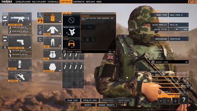 Thunder Tier One Stealth Operator | Best Weapons For Stealth Tactics | Stealth Character Creation