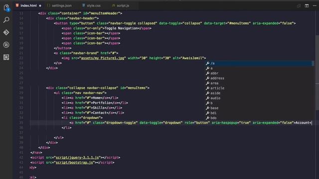 Bootstrap tutorial for Beginners 2017 Bootstrap Navigation Bar 3 смотреть онлайн