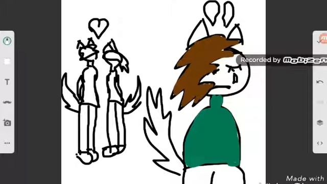 Рисуем кошек на половину человека!?? смотреть онлайн