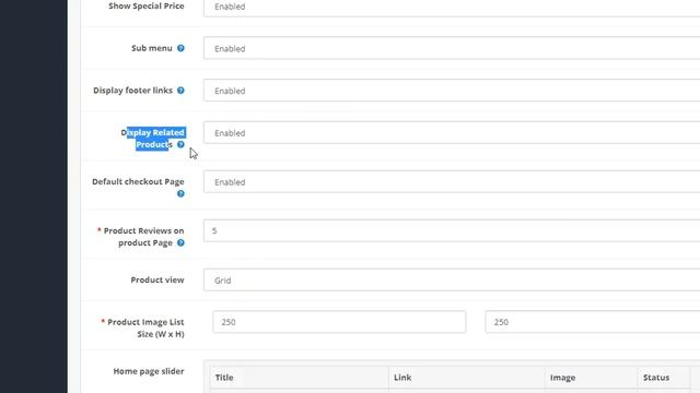 OpenCart AMP Backend Configuration Settings - Overview смотреть онлайн