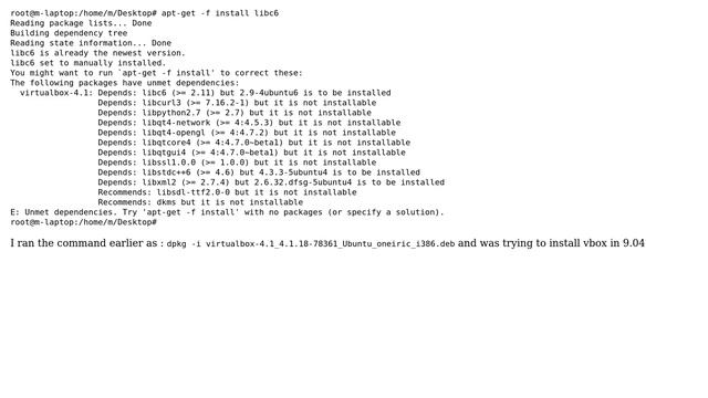 apt-get: Unmet dependencies. Try 'apt-get -f install' with no packages (or specify a solution) смотреть онлайн