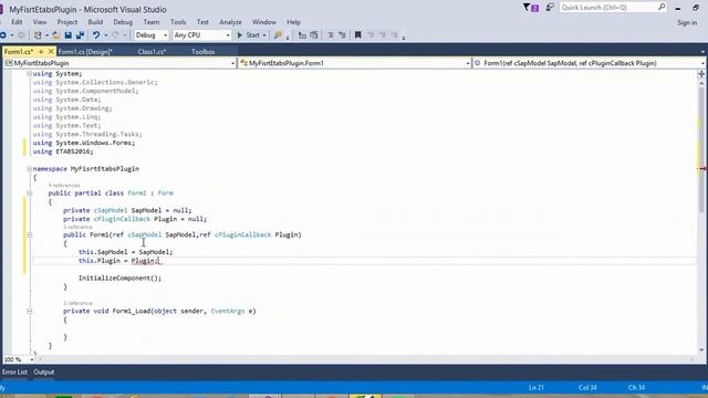 How To Make An ETABS Plugin In Visual Studio Using C# | Part 1 смотреть онлайн