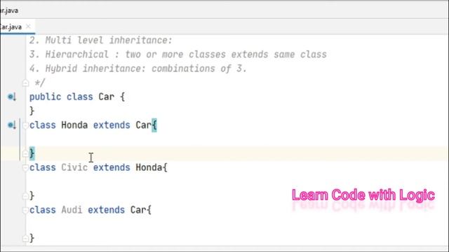 Hybrid Inheritance in Java || Inheritance in Java || Sample code and examples || #Inheritance смотреть онлайн