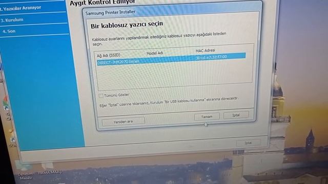 SAMSUNG XPRESS M2070WF YAZICI WİFİ KURULUMU смотреть онлайн