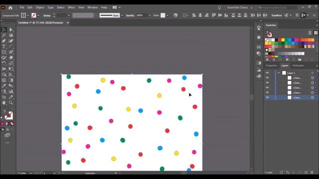 How to Make or Create a Recolorable Element Background for Canva Contributor Using Illustrator смотреть онлайн
