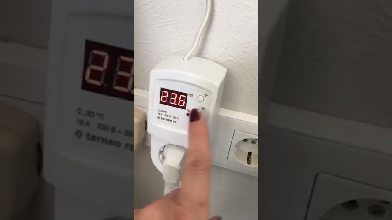 Как включить и настроить терморегулятор для обогревателя - КиТ системы смотреть онлайн