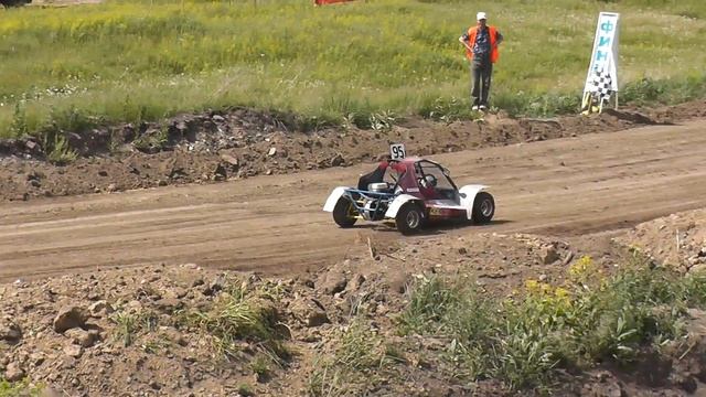 Автокросс 2 финальный заезд Д3-мини г.Киселевск 15.06.2013 смотреть онлайн