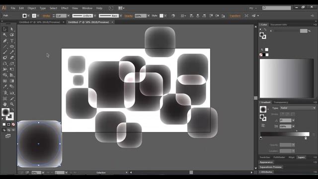 Как нарисовать Background в Adobe illustrator / Уроки по Adobe illustrator / Julia Rose смотреть онлайн