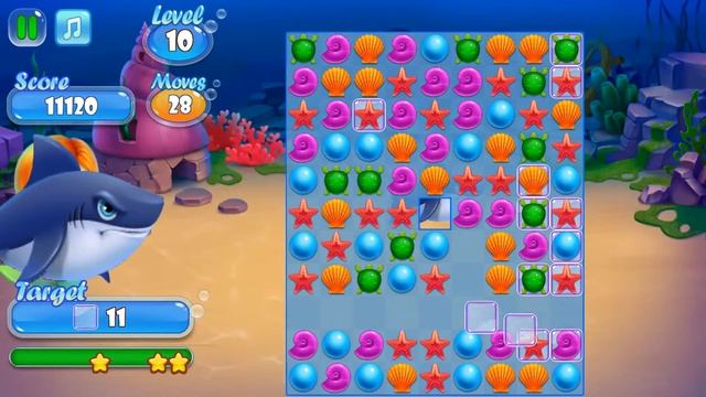 Aqua Fish Level 10 смотреть онлайн
