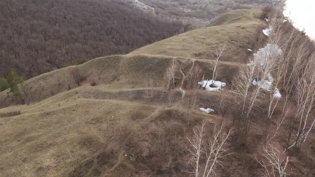 Жигулевские горы весной / Могутова гора, Лысая гора, Утес Сокол (Samara Russian Aerial/Drone) смотреть онлайн
