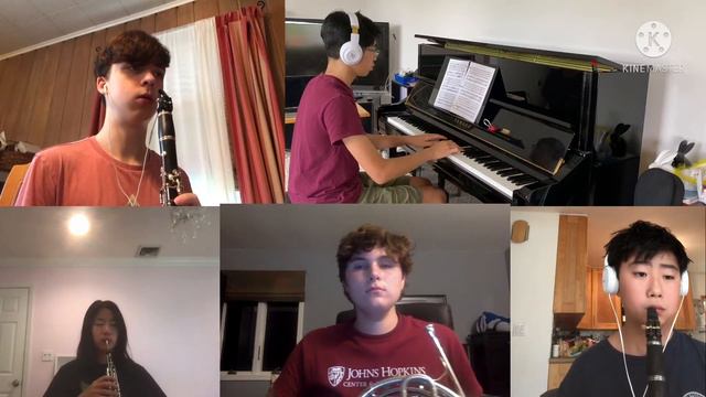 Mozart Quintet - NYSSSA School of Orchestral Studies 2021 Virtual Chamber Music Recital смотреть онлайн
