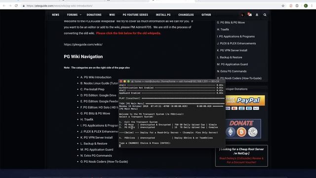 PlexGuide: Install Video (v7) смотреть онлайн