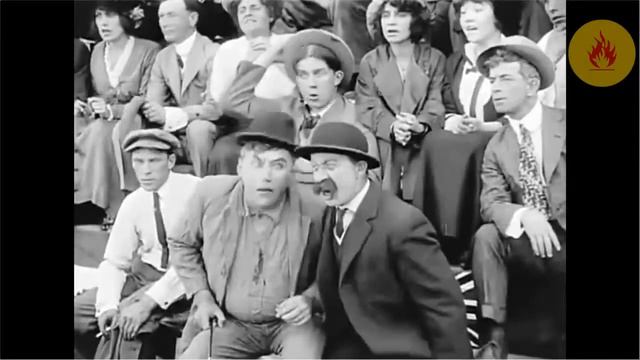 Charlie Chaplin Mabel At The Wheel (1914)