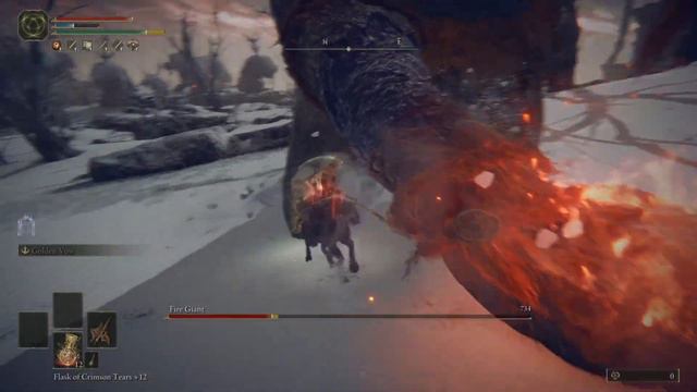 Elden Ring SL1 Fire Giant смотреть онлайн