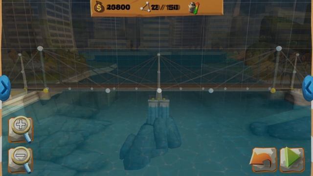 Bridge Constructor Playground - Lösung Level 3 Southern Reef (iphone, ipad, iOS, Android) смотреть онлайн