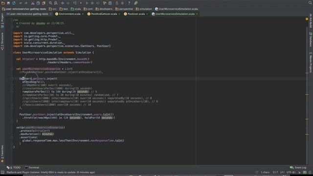 Testing REST API using gatling and maven смотреть онлайн