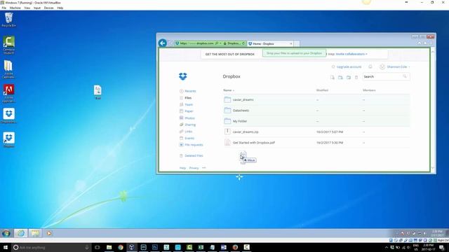 How to Drag and Drop Files Into Dropbox Online смотреть онлайн