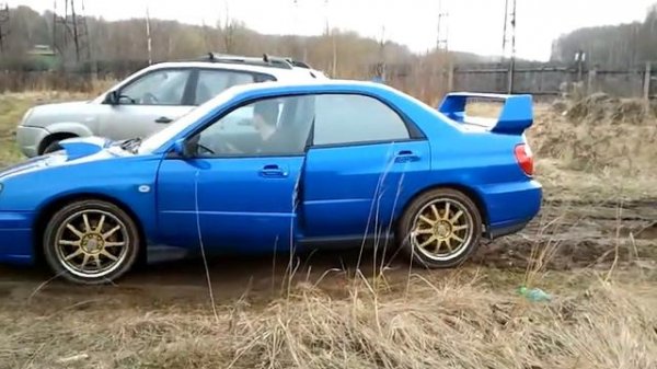 subaru impreza wrx offroad работа полного привода