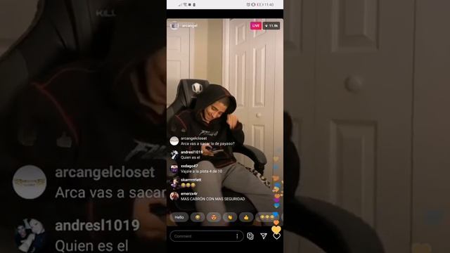 Hijo de Arcangel 1ra cancion смотреть онлайн