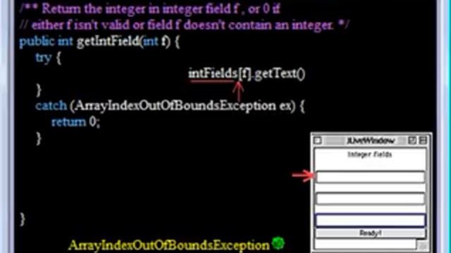 Exceptions 4. Example: a try-statement to handle subscript out of bounds смотреть онлайн