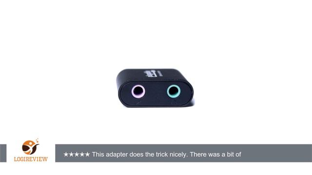 Plugable USB Audio Adapter with 3.5mm Speaker/Headphone and Microphone Jacks (Black Aluminum; смотреть онлайн