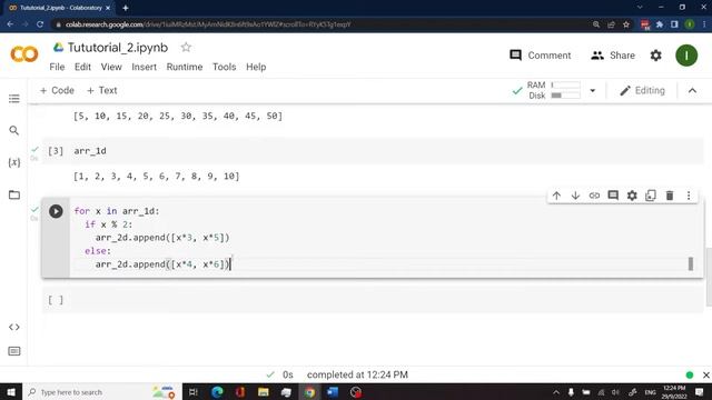 Python Lists, NumPy & Looping - Google Colab Tutorial for Data Science смотреть онлайн