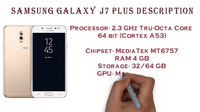 Samsung Galaxy J7 Plus Features & Review | Camera | Ram | Processor | Display | By review point смотреть онлайн