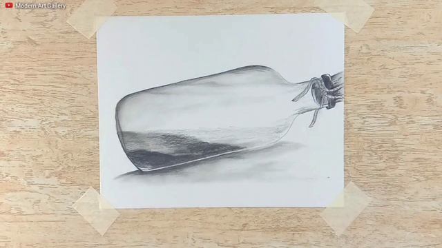 Scenery Inside the Bottle | Easy Drawing for Beginners | Pencil Drawing | Creative Art & Sketch |#2 смотреть онлайн